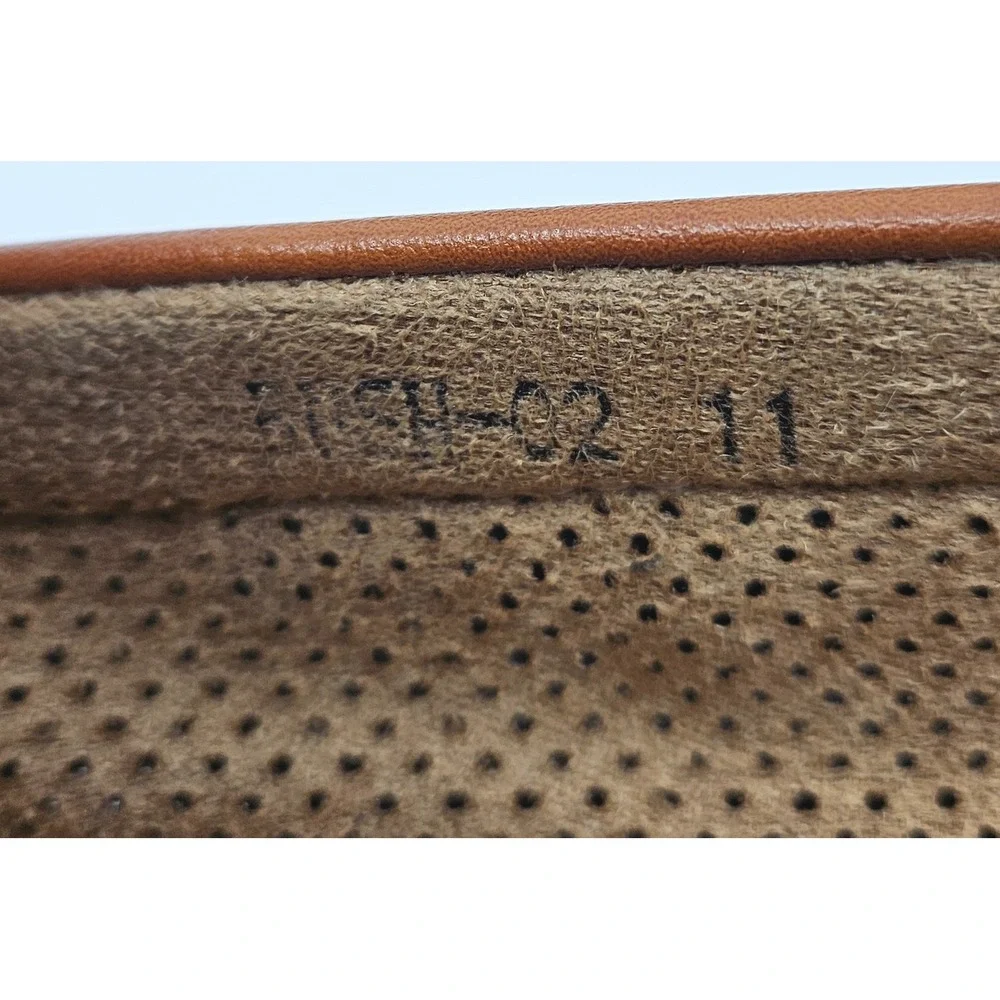 Men's‎ Bruno Marc Brown Perforated Driving Loafers Slip On Boat Shoes Size 11